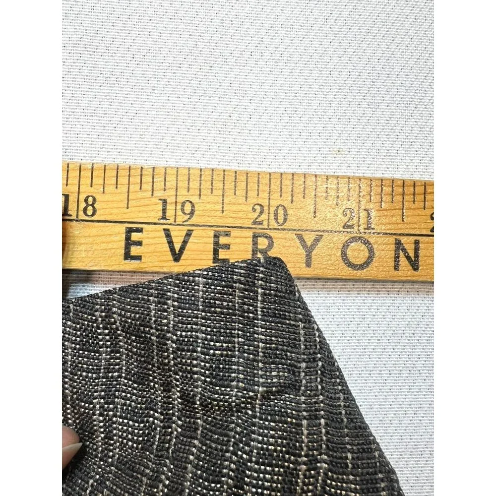 Jones Studio Women's Tweed Pencil Skirt Flat Front Size 24W Tan Back Slit Zip - Picture 8 of 11